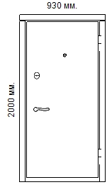 схема залізних дверей в Одесі 