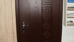 Темно-коричневые входные металлические двери, Вит-Ват