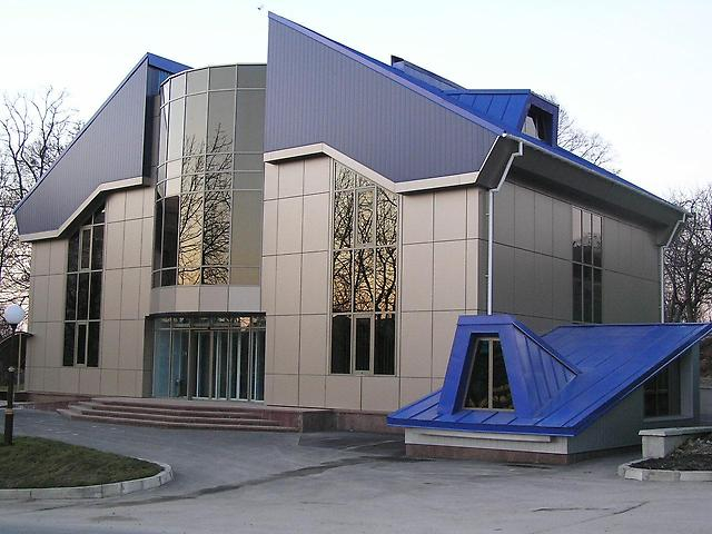 Алюминиевое фасадное остекление в Одессе