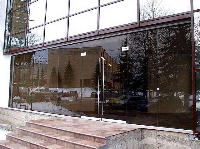 Входные стеклянные двери в Одессе